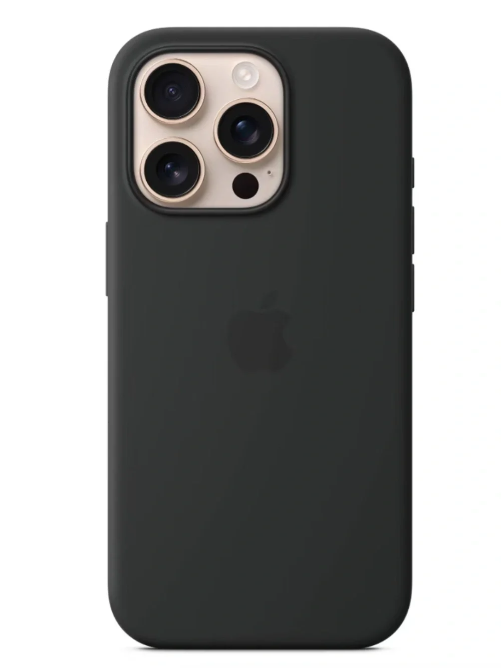Apple iPhone 16 Pro Silicone Case with MagSafe Black